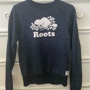Roots Crewneck Black Pepper